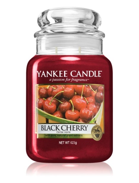 Yankee Candle Candela Profumata - Black Cherry 623G