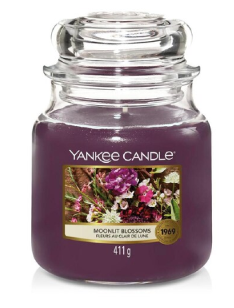 Yankee Candle Candela Profumata - Moonlit Blossoms 411G