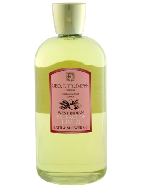 Geo. F. Trumper Extract Of Limes Bath & Shower Gel Bagnoschiuma E Bagnodoccia Con Estratto Di Lime 500 Ml