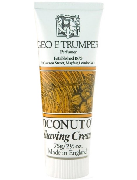 Geo. F. Trumper Coconut Oil Shaving Cream Crema Da Barba 75 Gr