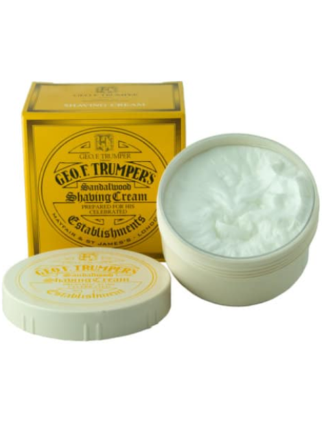 Geo. F. Trumper Sandalwood Shaving Cream Crema Da Barba 200 Gr