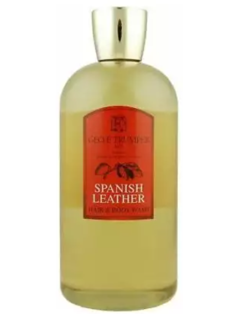 Geo. F. Trumper Spanish Leather Bath & Shower Gel Bagnoschiuma 500 Ml