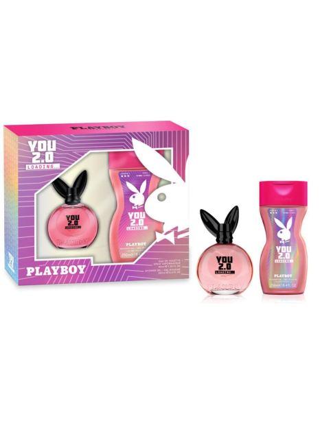 Playboy Cofanetto You 2.0 Per Donna – Eau De Toilette 40 Ml + Gel Doccia 250 Ml