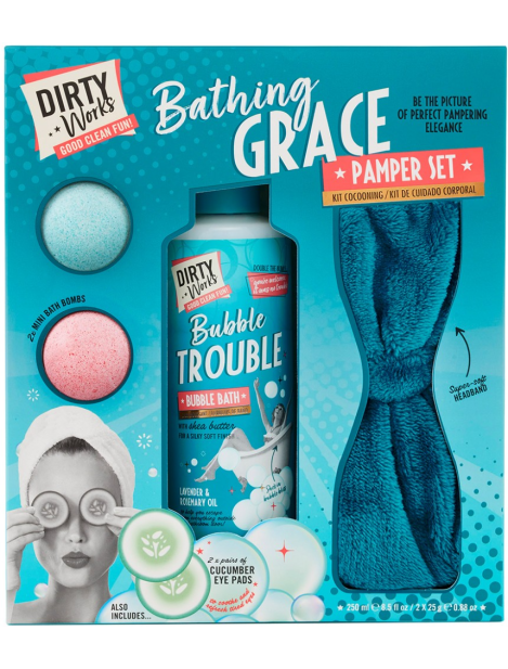 Dirty Works Set Bathing Grace Kit Cura Del Corpo