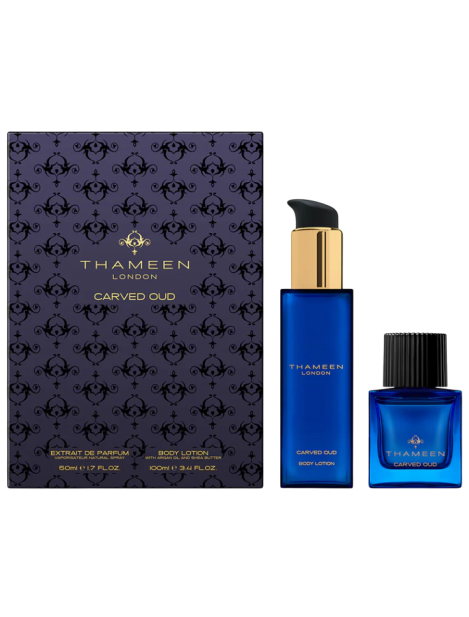 Thameen London Cofanetto Carved Oud Extrait De Parfum Unisex 50 Ml + Body Lotion 100 Ml