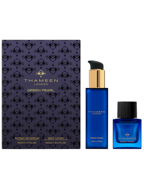 Thameen London Cofanetto Green Pearl Extrait De Parfum Unisex 50 Ml + Body Lotion 100 Ml