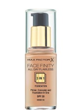 Max Factor Face Finity All Day Flawless 3 In 1 Primer Concealer And Foundation - 55 Beige
