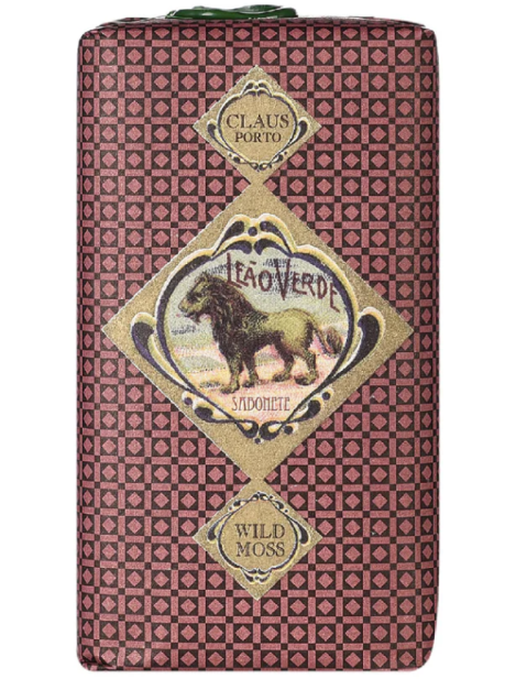 Claus Porto Leao Verde Wild Moss Sapone Solido 150 Gr