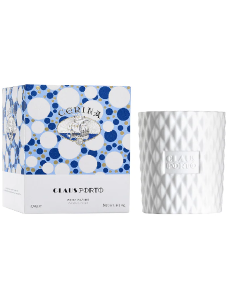Claus Porto Candela Cerina Brise Marine Candela Profumata 270 Gr Claus Porto Candela Cerina Brise Marine Candela Profumata 270 Gr