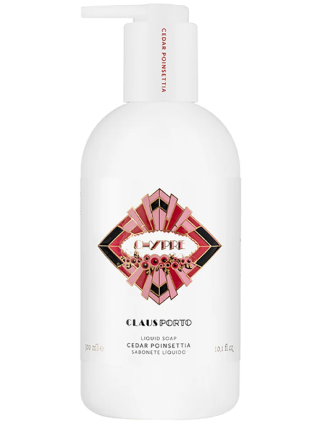 Claus Porto Chypre Cedar Poinsettia Sapone Liquido 300 Ml Claus Porto Chypre Cedar Poinsettia Sapone Liquido 300 Ml