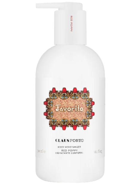 Claus Porto Favorito Red Poppy Crema Corpo Idratante 300 Ml