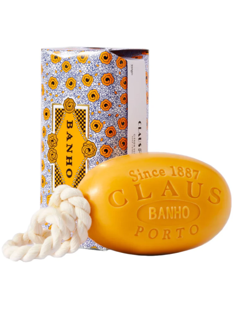 Claus Porto Banho Citron Verbena Sapone Profumato Con Corda 350 Gr