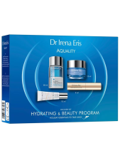 Dr Irena Eris Cofanetto Aquality Acqua Micellare Cleanology 50 Ml + Crema Rassodante Spf 50+ 10 Ml + Crema Idratante Intensiva Aquality 15 Ml + Mascara Crescita Ciglia 4 Ml