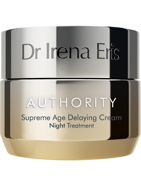 Dr Irena Eris Authority Supreme Age Delaying Cream Night Treatment Crema Notte Viso 50 Ml