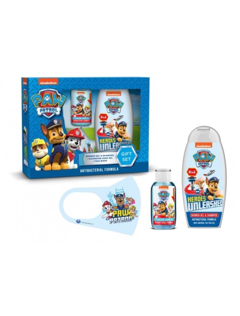 Nickelodeon Paw Patrol Bimbi Igiene Cofanetto - 3Pz