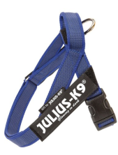 Julius-k9 Idc Color & Gray Belt Harness Pettorina Per Cani M - Tg. 0 (circonferenza 58-76 Cm Peso 14-25 Kg) - Blu