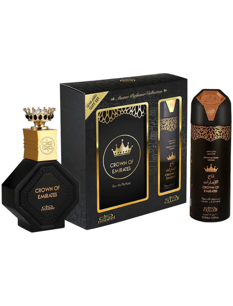 Nabeel Cofanetto Master Perfumer Collection Crown Of Emirates – Eau De Parfum 100 Ml + Spray Corpo 200 Ml