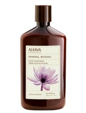 Ahava Mineral Botanic Velvet Cream Wash Lotus & Chestnut 500ml