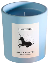 Amoln Unicorn Scented Candle Candela Profumata 270 Gr