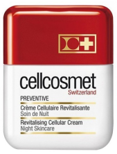 Cellcosmet Preventive Revitalising Cellular Night Cream Crema Notte Cellulare Rivitalizzante 50 Ml