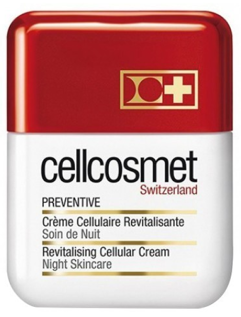 Cellcosmet Preventive Revitalising Cellular Night Cream Crema Notte Cellulare Rivitalizzante 50 Ml