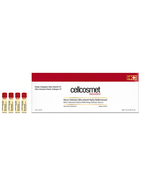 Cellcosmet Elasto-Collagen Ultra Intensive-Xt Fiale Viso Lifting E Antirughe 12 Da 1,5 Ml