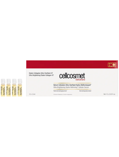 Cellcosmet Elasto-Collagen Ultra Brightening-Xt Fiale Viso Antimacchie 12 Da 1.5 Ml