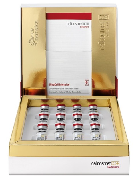 Cellcosmet Ultracell Intensive Nuova Generazione Trattamento Rivitalizzante Pelle 12 Flaconcini Da 1 Ml