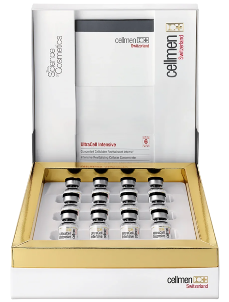 Cellcosmet Cellmen Ultracell Intensive Siero Viso Antirughe 12 Filiali Da 1 Ml