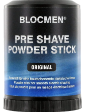 Blocmen Pre Shave Powder Stick Original Pre Barba Per Rasoio Elettrico 60 Gr