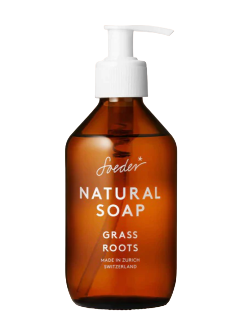 Soeder Natural Soap Grass Roots Sapone Liquido Naturale Mani E Corpo 250 Ml