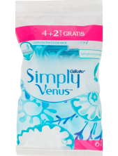Gillette Venus Simply Rasoi Doppia Lama Usa E Getta - 6pz