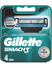 Gillette Mach3 Lame Di Ricambio - 4pz