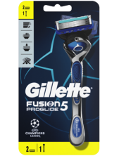 Gillette Fusion 5 Proglide  Edizione Champions League Rasoio + 1 Lame Di Ricambio