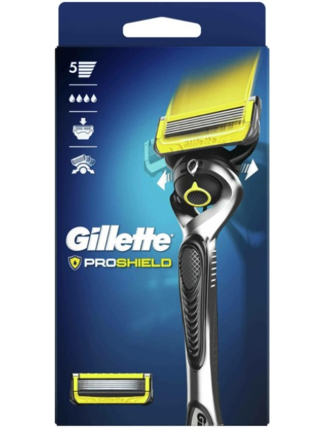 Gillette Fusion 5 Proshield Rasoio Con Flexball