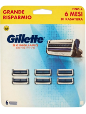 Gillette Skinguard Sensitive Lame Di Ricambio - 6pz