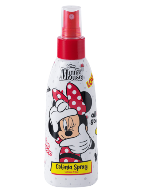 Disney Minnie Mouse Colonia Spray Per Bambini 140 Ml