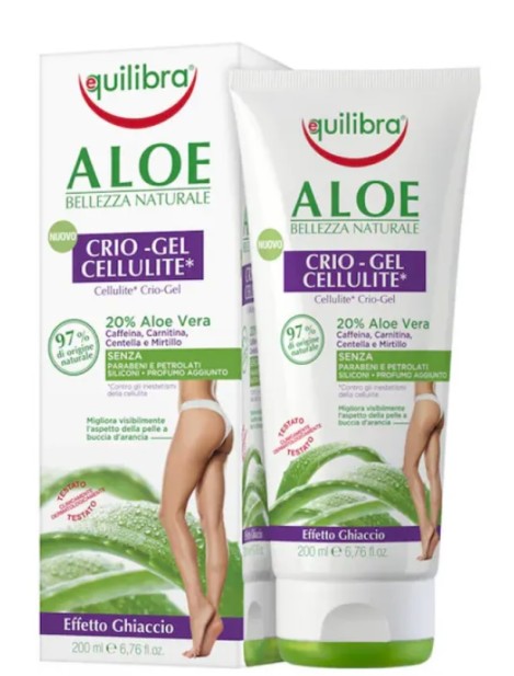 Equilibra Aloe Crio-Gel Cellulite Effetto Ghiaccio - 200 Ml