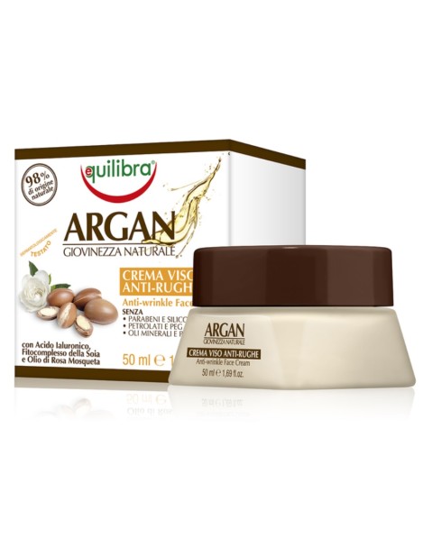 Equilibra Argan Crema Viso Anti-Rughe - 50 Ml