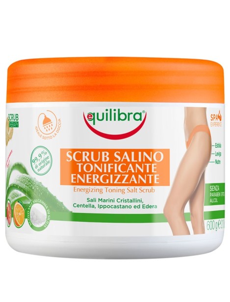 Equilibra Scrub Salino Tonificante-Energizzante - 600 Gr