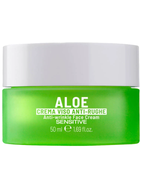 Equilibra Aloe Crema Viso Anti-Rughe Effetto Filler Sensitive 50 Ml