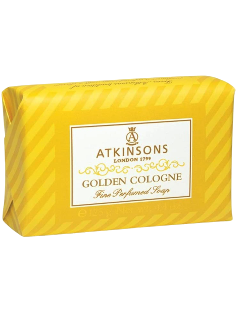 Atkinsons Fine Perfumed Soap Golden Cologne Sapone Solido Profumato 125 Gr