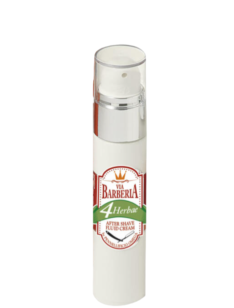 Via Barberia 4 Herbae Crema Fluida Dopobarba - 50 Ml