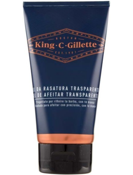 Gillette King C. Gel Da Rasatura Trasparente - 150Ml