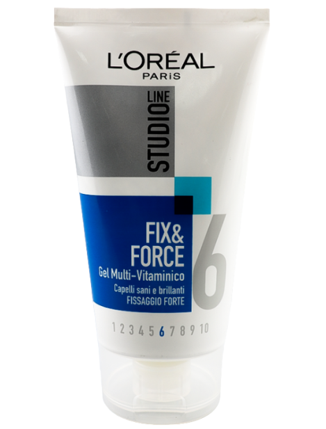 L'oréal Paris Studio Line Fix & Force Gel Multi-Vitaminico Capelli Fissagio Forte 150 Ml