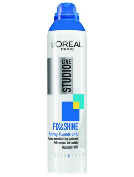 L'oréal Paris Studio Line Fix & Shine Spray Fissante 24H Fissagio Forte 250 Ml