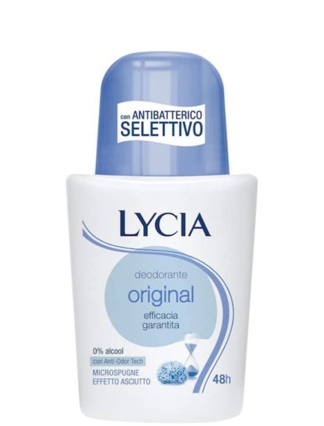 Lycia Deodorante Original Roll On Effetto Asciutto 48H - 50 Ml