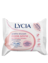 Lycia Pro>derma Salviette Struccanti Pelli Secche E Sensibili - 20 Pz