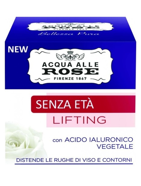 Acqua Alle Rose Senza Età Lifting Con Acido Ialuronico Vegetale - 50 Ml