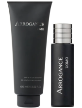 Arrogance Cofanetto Grigio Eau De Toilette Uomo 30 Ml + Shower Gel 100 Ml